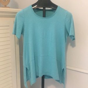 J Jill medium women’s top Light turquoise blue